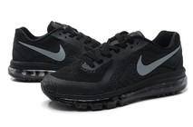 Черные мужские кроссовки Nike Air Max 2014 на каждый день